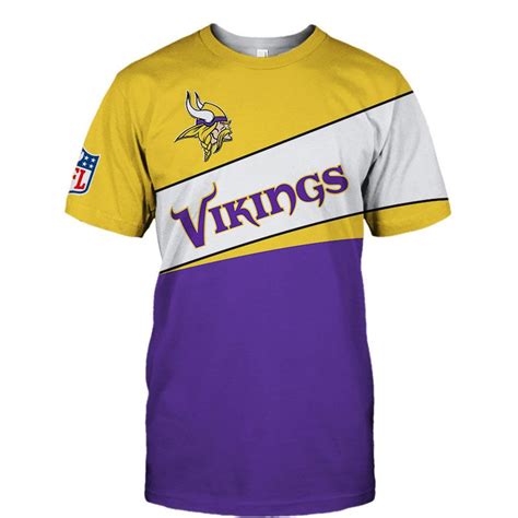 Read more about alfresco casual living. Minnesota Vikings T-shirt 3D new style Short Sleeve gift ...