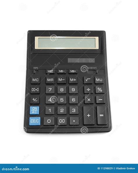 Black Calculator Keyboard Royalty Free Stock Photography