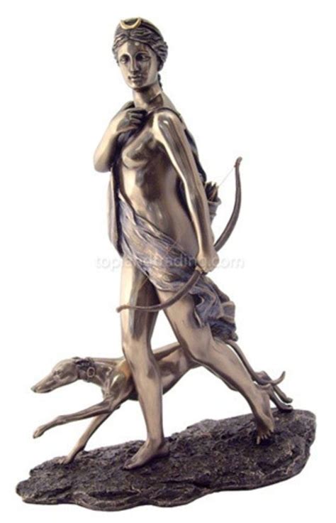 Diana Artemis The Huntress Sculptures Bronze B Greek