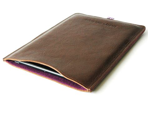 Classic Leather Sleeve For Ipad Mini By Bookery