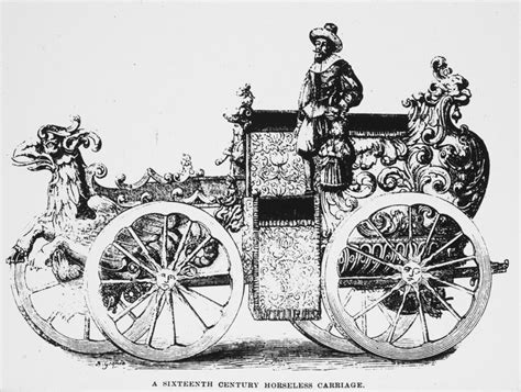 A 16th Century Horseless Carriage Oss Image Repository