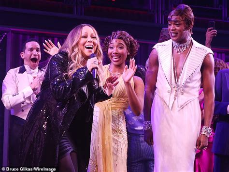 Mariah Carey Impresses Broadway Star When She Hits The Stage Of Some Like It Hot Celeb Jabber