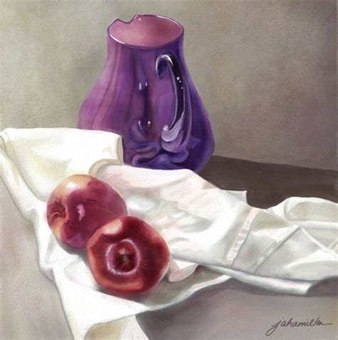 This Still Life Shows Beautiful Patterns In The Wrinkles Of The Cloth
