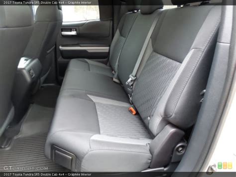 Graphite Interior Rear Seat For The 2017 Toyota Tundra Sr5 Double Cab