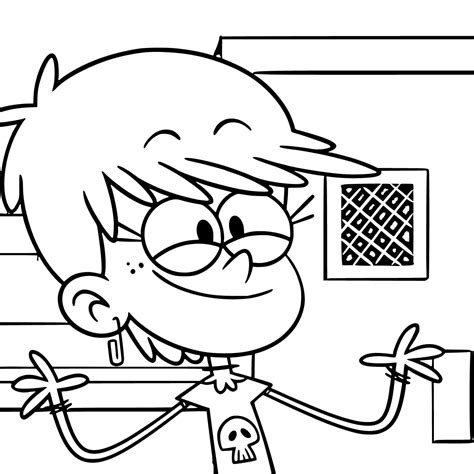 Luna From The Loud House Coloring Page Download Print Or Color