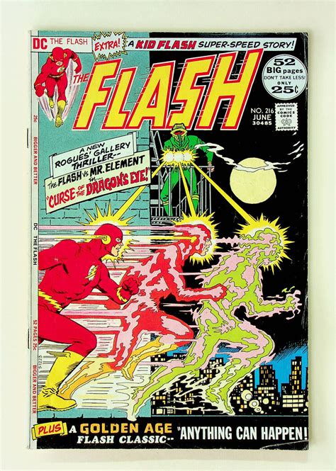 The Flash 216 Jun 1972 Dc Good Comic Books Bronze Age Dc