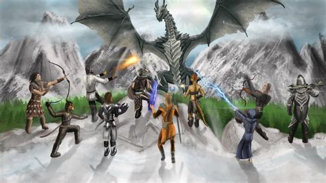 Maybe you would like to learn more about one of these? Fanart More than one Dragonborn by FieryJaney : skyrim