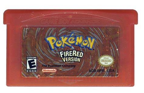 Pokemon Firered Version Game Boy Advance