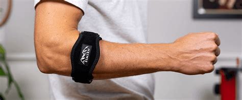 How To Wear A Tennis Elbow Brace Step By Step Placement
