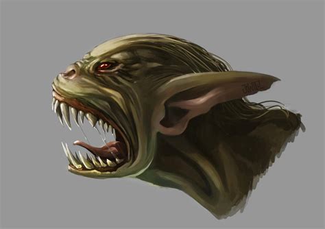 Goblins Head By Jowielimart On Deviantart