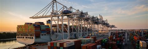 Port Of Savannah Moves 1m Teus In First Quarter Georgia Ports Authority