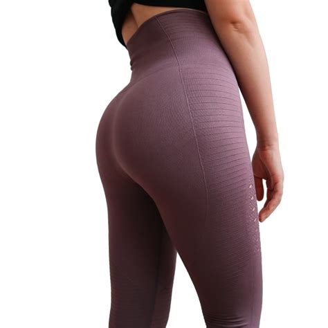 2018 new dry fit gym tights energy seamless tummy control yoga pants high waist sport leggings