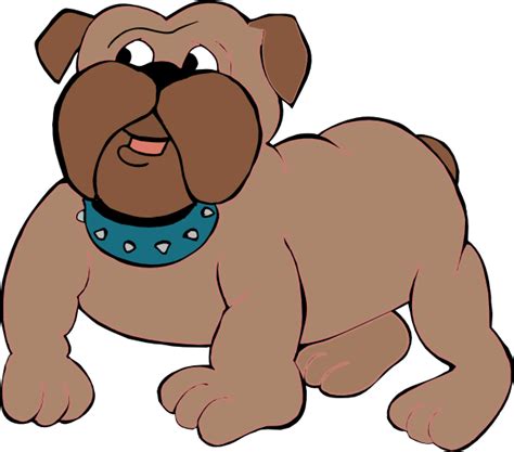 Curious Bulldog Cartoon Clip Art At Vector Clip Art Online