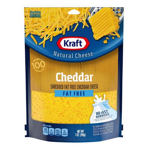 Save On Kraft Cheddar Cheese Shredded Fat Free Order Online Delivery