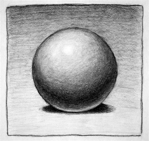 Shaded Sphere By Pmucks Circle Drawing Illusion Drawings 3d