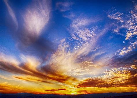 Sunset Red Blue · Free Photo On Pixabay