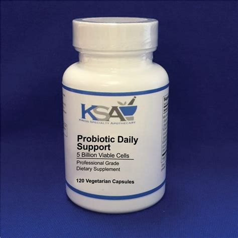 Probiotics Daily Support Kress Specialty Apothecary