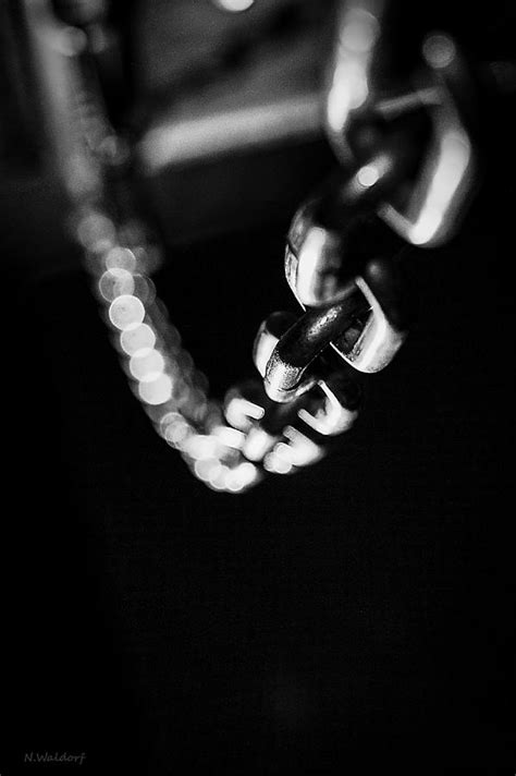 Hanging Chain Photograph By Norbert Waldorf Pixels