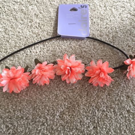 Claires Accessories Nwt Flower Crown Headband Claires Poshmark
