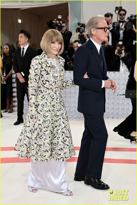 Anna Wintour And Bill Nighy Make Red Carpet Debut At Met Gala 2023 After