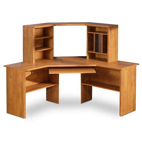 Corner Desk With Shelves Design Homesfeed