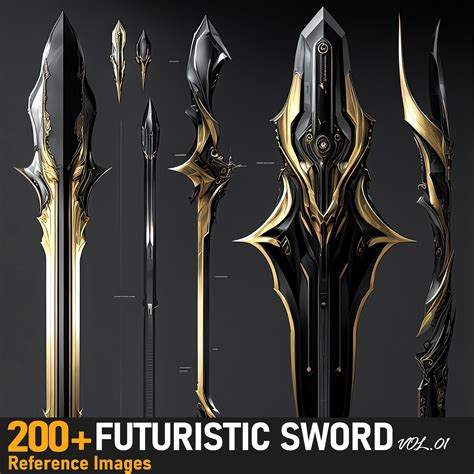 Artstation Futuristic Sword Vol01
