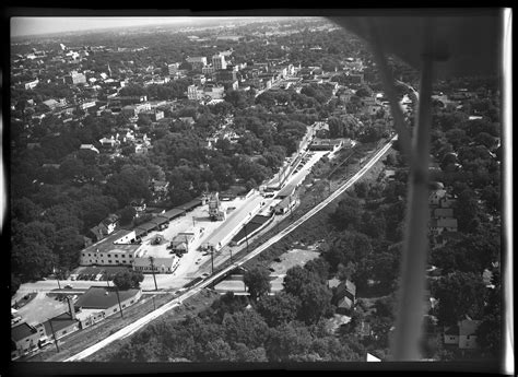 Ann Arbor Construction Company From Air, June 1949 | Ann Arbor District