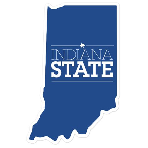 Indiana State Sycamores Ncaa Logo Sticker