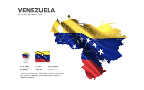 Venezuela Map Slide Powerpoint