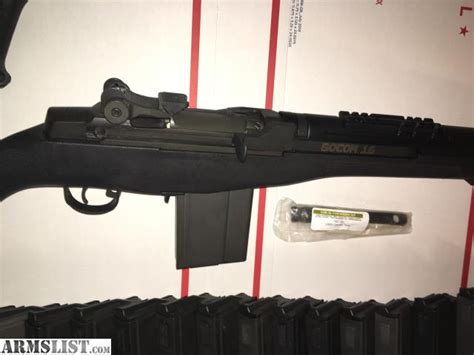 Armslist For Sale M1a Socom 16 New With 18 Mags