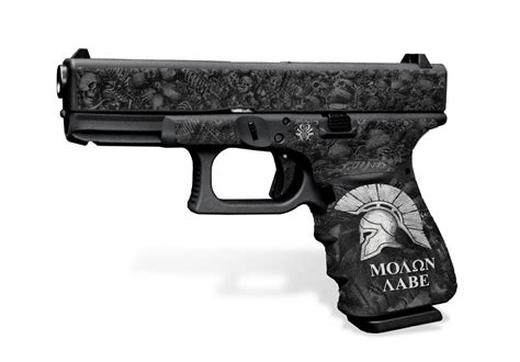 Glock 19 Grip Tape Graphics Molon Labe Showgun Decal Grips