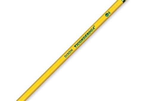 Dixon Ticonderoga Wood Cased 2 Hb Pencils Pre Sharpened Box Of 12 Yellow 13806 Zenipla