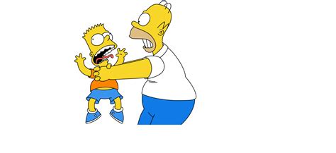 Should Bart Be Strangled By Homer The Simpsons Fanpop