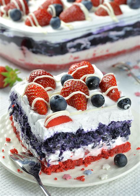 No bake blueberry custard pie. These 50 July 4th Desserts Will Set Off Fireworks At The ...