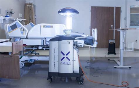 Xenex Built Lightstrike A Germ Zapping Robot That Uses Uv Light To Disinfect Surfaces With