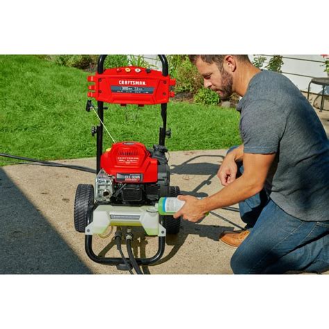 Craftsman 3000 Psi 25 Gallons Cold Water Gas Pressure Washer In The