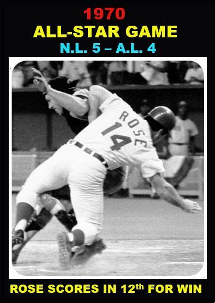1970 All Star Game 1971 Alternate Major League Baseball Players