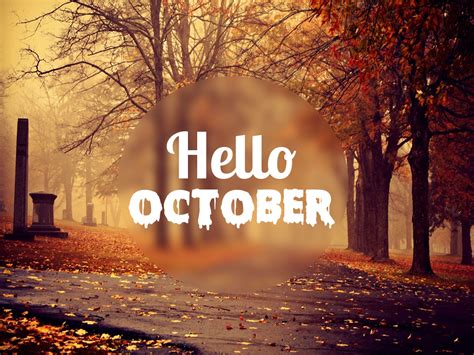 Hello October ♥ shared by Irving on We Heart It