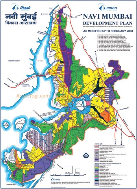 Navi Mumbai Development Plan Map Summary And Free Download