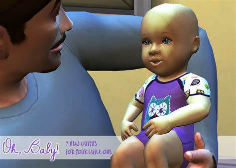 My Sims 4 Blog 7 New Outfits For Infants By Lavieensims