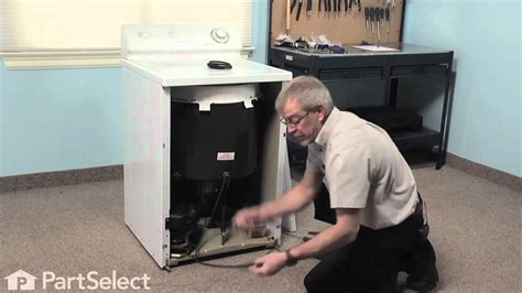 Washer Repair Replacing The Pump Belt Whirlpool Part 211124 YouTube