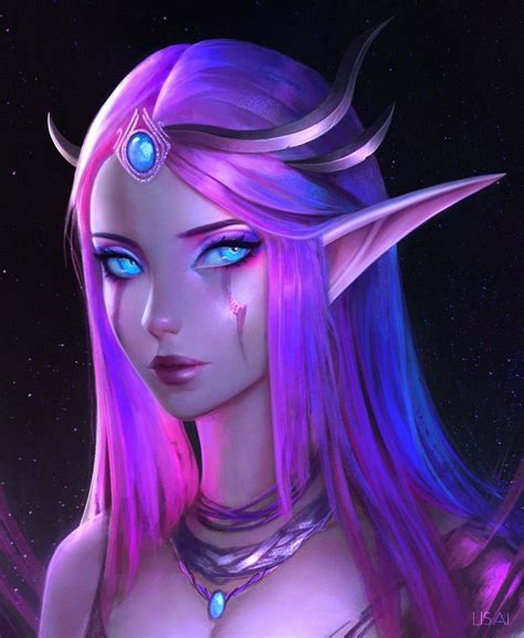 Player Character Warcraft And More Drawn By Alisa Nilsen Danbooru