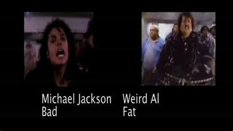Michael Jackson Im Bad Vs Weird Als Im Fat Youtube