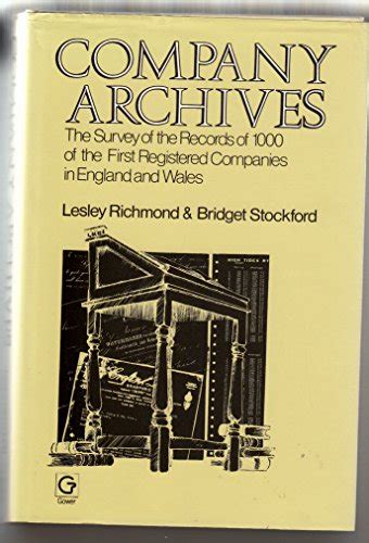 Company Archives The Survey Of The Records Of 1000 Of The First