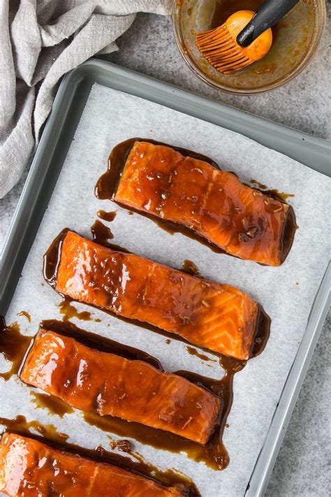 This baked salmon recipe is straightforward using simple, fresh ingredients for a flavorful meal. Honey Miso Glazed Salmon (Video) | Lemon Blossoms