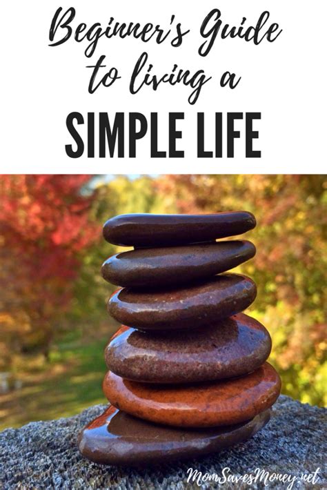 Beginners Guide To Start Living A More Simple Life Mom Saves Money