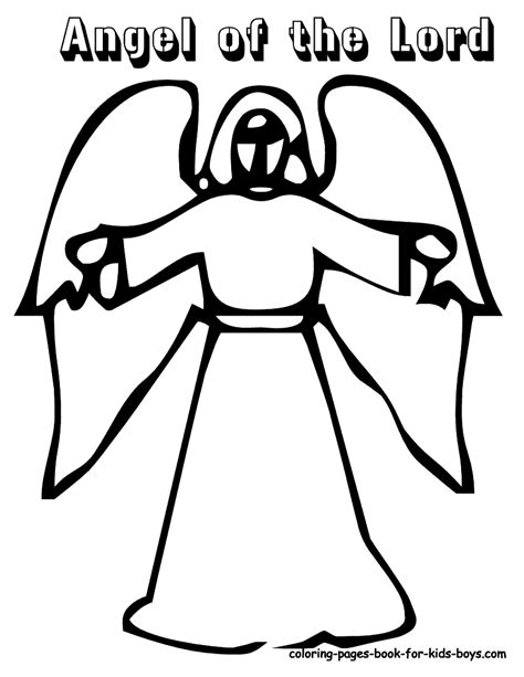 Printable Angel Coloring Pages Coloring Home