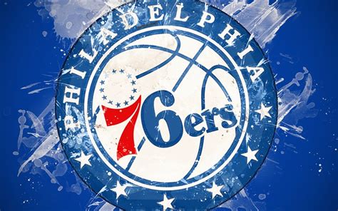 Search free 4k wallpapers on zedge and personalize your phone to suit you. Download wallpapers Philadelphia 76ers, 4k, grunge art, logo, american basketball club, blue ...