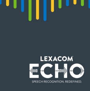 Lexacom Echo Speech Recognition Software Monthly Subscription | Copia