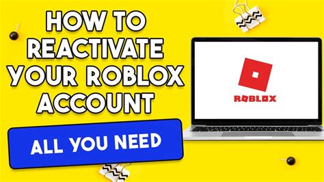 How To Reactivate Your Roblox Account All You Need Youtube